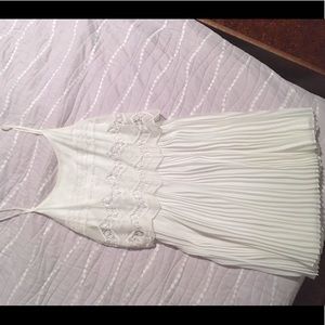 Charlotte Russe White Crochet Sundress
